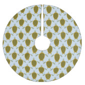 Baumstruktur Polyester Weihnachtsbaumdecke (Vorderseite)