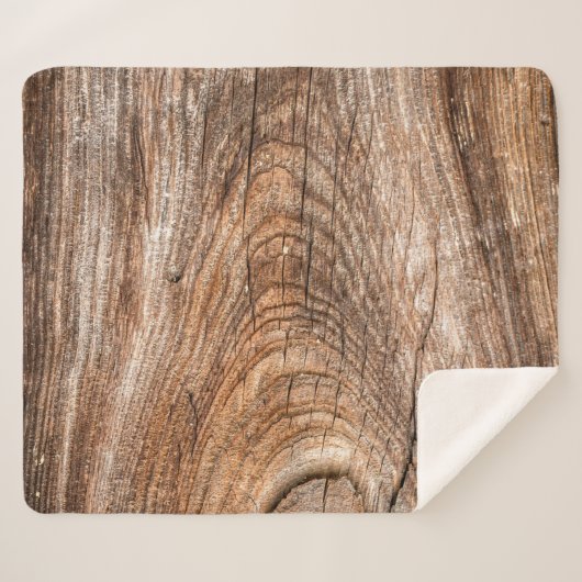 Baumstruktur Rohholz Sherpadecke (Vorderseite (Horizontal))