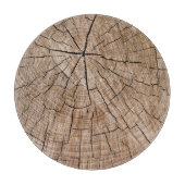 Baumstruktur Schneidebrett (Vorderseite)