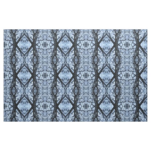 Baumstruktur Silhouette Foto Gemustert Stoff (Fat Quarter (45,7 x 55,9 cm))