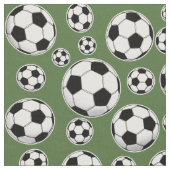 Baumstruktur-Top-Fußball-Kugelmuster Stoff (Nahaufnahme)