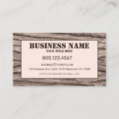 Baumstruktur Visitenkarte (Rückseite)