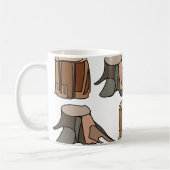 Baumstumpf Arborist Baumpfleger Kaffeetasse (Links)