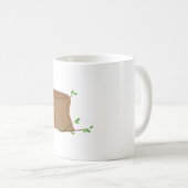Baumstumpf Kaffeetasse (VorderseiteRechts)
