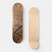 Baumstumpf Textur Skateboard (Vorderseite)