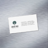 Baumsymbol / Landscaper Magnetische Visitenkarte (Beispiel)