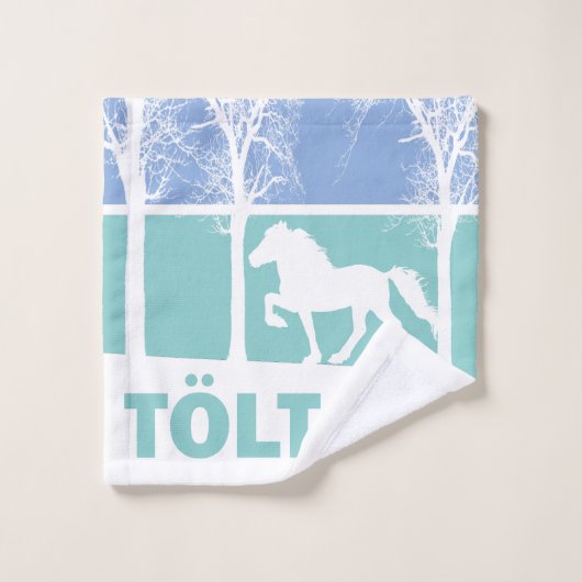 Baumtölter Badhandtuch Set (Waschlappen)