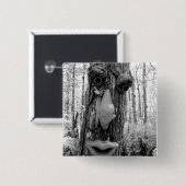 Baumtroll auf einem Big Cypress-Baum. Button (Vorne & Hinten)