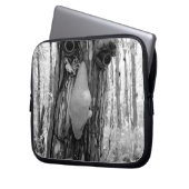 Baumtroll auf einem Big Cypress-Baum. Laptopschutzhülle (Vorderseite Links)