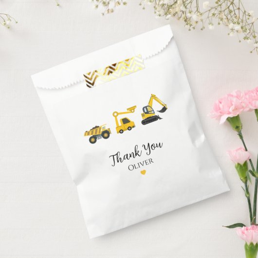 Baumüllkipper, Kran & Bagger Geschenktütchen (Versiegelt)