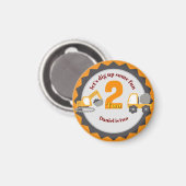 Baumüllkipper Magnet (Vorderseite/Rückseite)