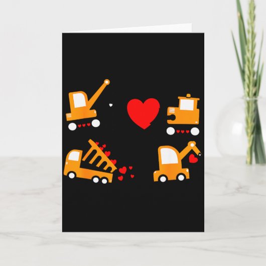 Baumüllkipper Valentinstag des Liebhabers Ki Karte (Vorderseite)