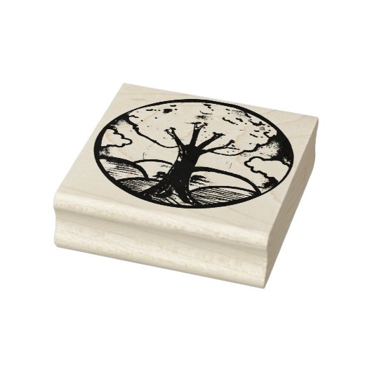 Baumumarmer Kunst Gummistempel (Stempel)