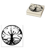 Baumumarmer Kunst Gummistempel (Stempel)