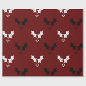 Baumuster für Blätter Geschenkpapier (Flach)