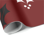 Baumuster für Blätter Geschenkpapier (Rolleneckpunkt)