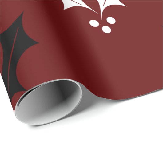 Baumuster für Blätter Geschenkpapier (Rolleneckpunkt)