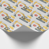 Baumuster für Lkw und Zeichen Geschenkpapier (Ecke)