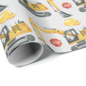 Baumuster für Lkw und Zeichen Geschenkpapier (Rolleneckpunkt)