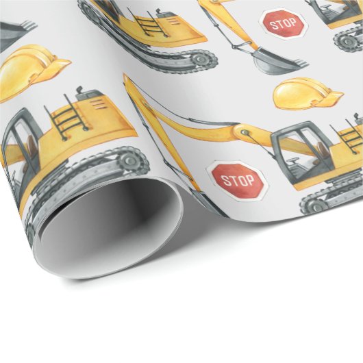 Baumuster für Lkw und Zeichen Geschenkpapier (Rolleneckpunkt)