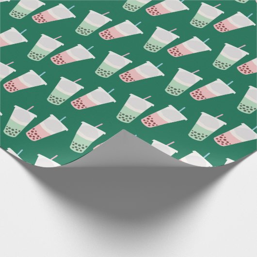 Baumuster  geschenkpapier (Ecke)