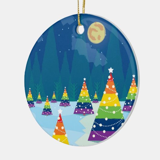 Baumverzierung Keramik Ornament (Links)