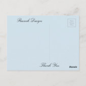 Baumvögel Postkarte (Rückseite)