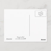 Baumwald Postkarte (Rückseite)