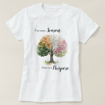 BAUMwatercolor-BIBEL-VERS des T - SHIRT-4-SEASON