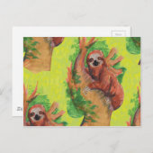 Baumwiese Postkarte (Vorne/Hinten)