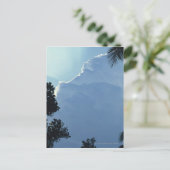 Baumwolken Postkarte (Stehend Vorderseite)