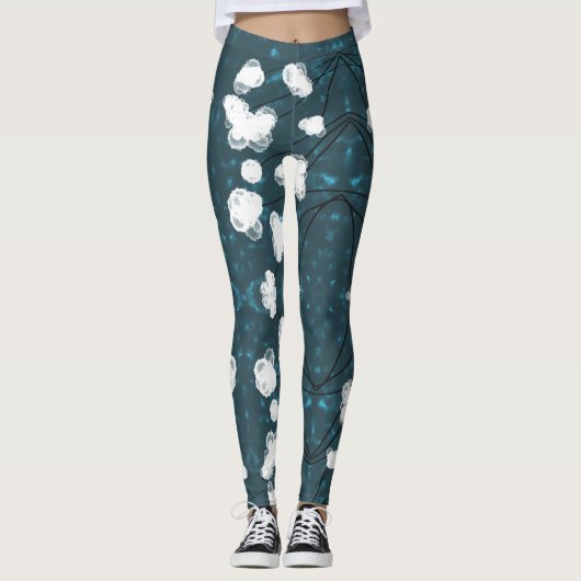 Baumwoll-Juwel Leggings (Vorderseite)