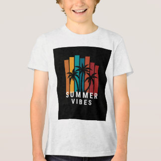 Baumwoll-T-Shirt für Kinder Unisex Weich Bequem Tri-Blend Shirt