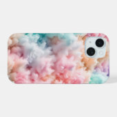 Baumwoll Zucker Fluff iPhone 15 Hülle (Rückseite (Horizontal))