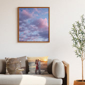Baumwoll Zucker Sonnenuntergang Poster