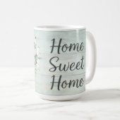 Baumwollblumen Farmhouse Rustikale Kaffeetasse (VorderseiteRechts)