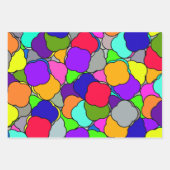 Baumwollbonbons, Wasserflasche Geschenkpapier Set (Vorderseite 3)