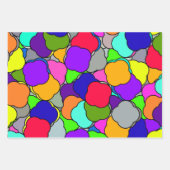 Baumwollbonbons, Wasserflasche Geschenkpapier Set (Vorderseite)