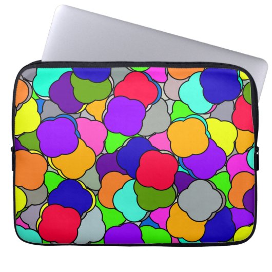 Baumwollbonbons, Wasserflasche Laptopschutzhülle (Vorderseite)