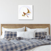 Baumwolle 2 leinwanddruck (Insitu (Schlafzimmer))