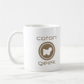 Baumwolle de Tulear Kaffeetasse (Links)