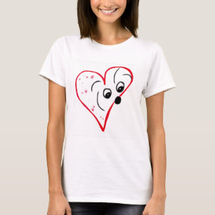 Baumwolle de Tulear Love T-Shirt