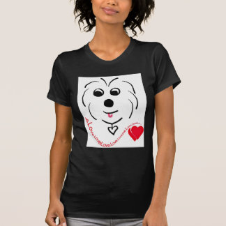 Baumwolle de Tulear Love T-Shirt