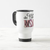 Baumwolle de Tulear MOM Reisebecher (Vorderseite Links)