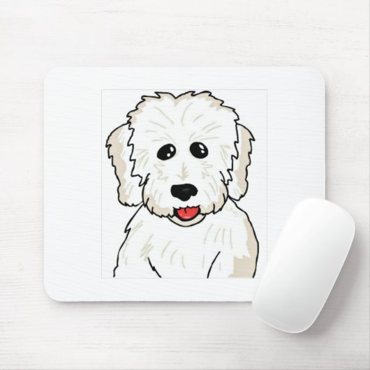 Baumwolle de Tulear Mousepad (Mit Mouse)