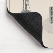 Baumwolle, die I spinnt Mousepad (Ecke)