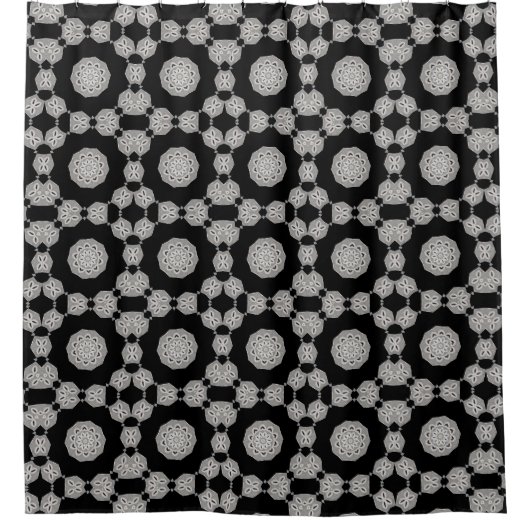 Baumwolle Duschvorhang (Vorderseite)