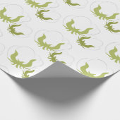 Baumwolle Geschenkpapier (Ecke)