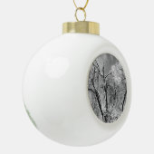 Baumwolle Keramik Kugel-Ornament (Links)