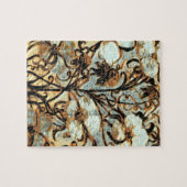 Baumwolle Pflanze Sepia Tones Puzzle (Horizontal)